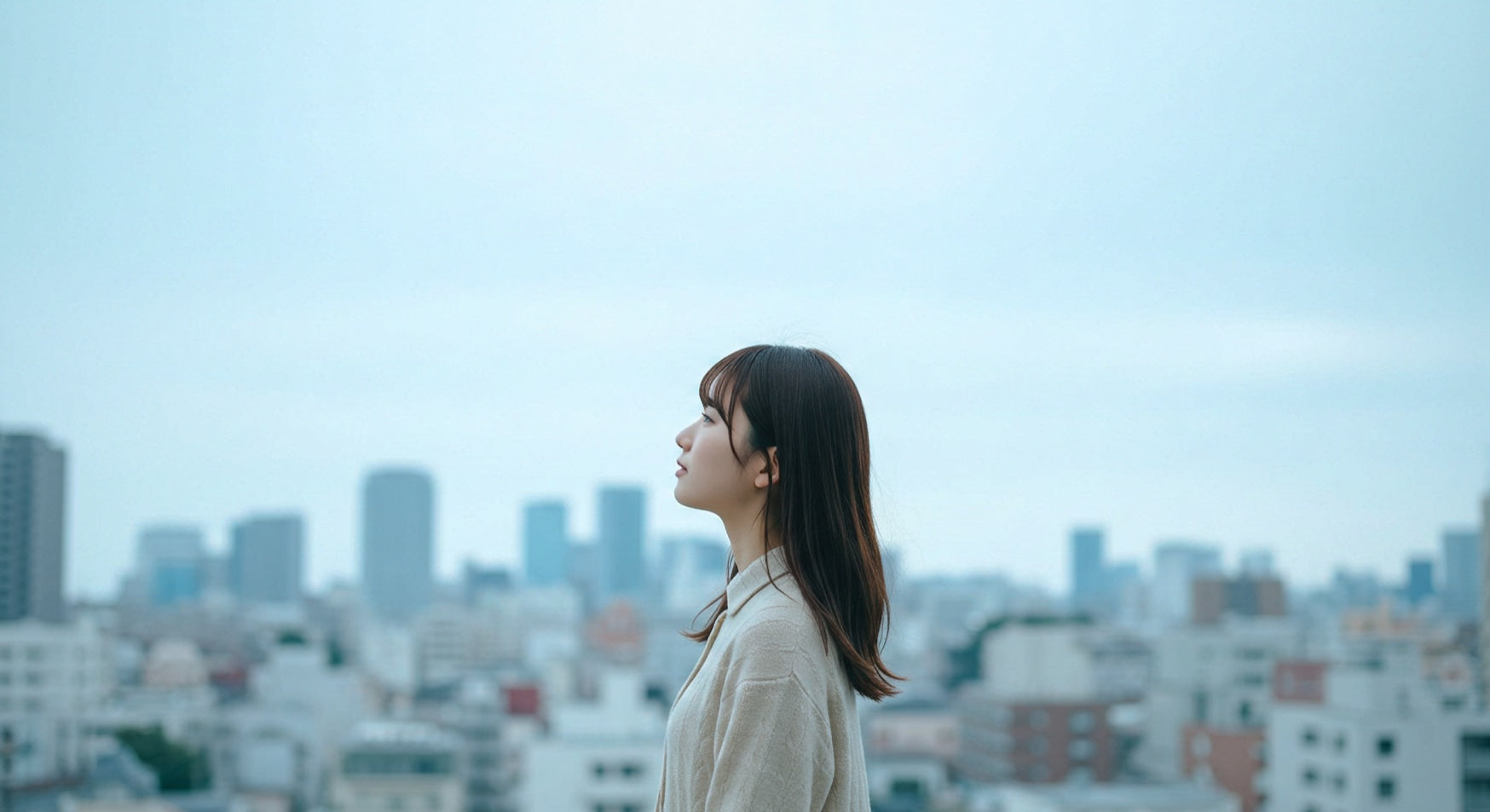 敦賀での暮らしをイメージする女性